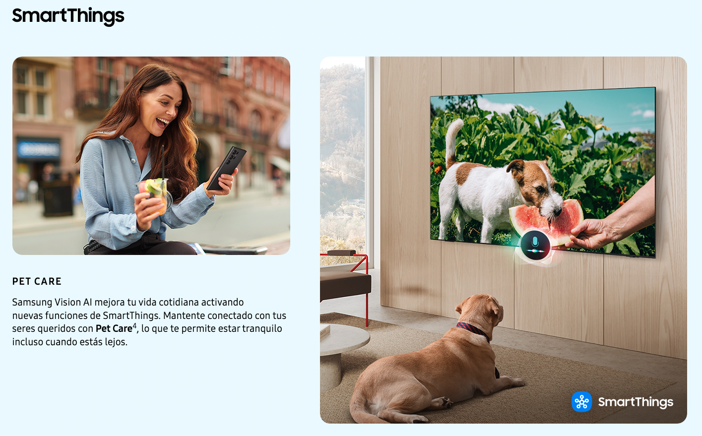 Samsung Vision AI Pet Care y más