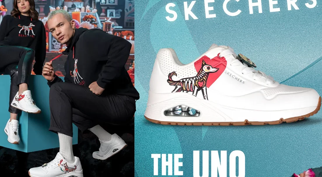 tenis skechers dia de muertos en mexico