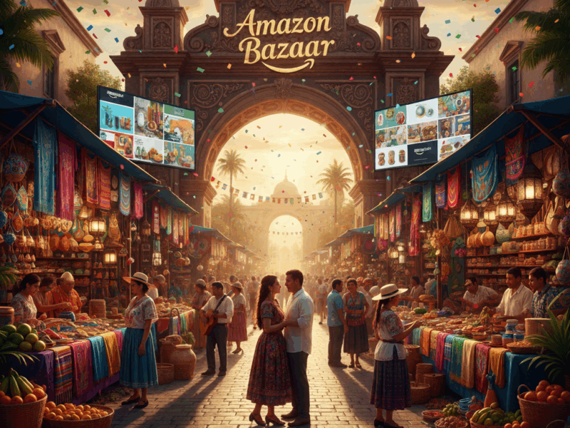 Lanzamiento Amazon Bazaar en Mexico
